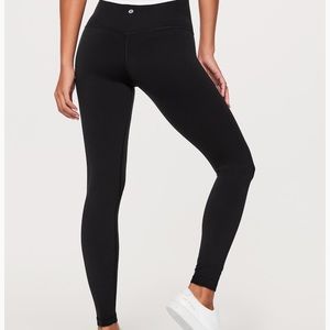 Lululemon Black high rise everyday leggings